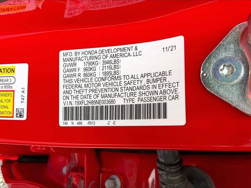 Used 2022 Honda Civic Sport image 33