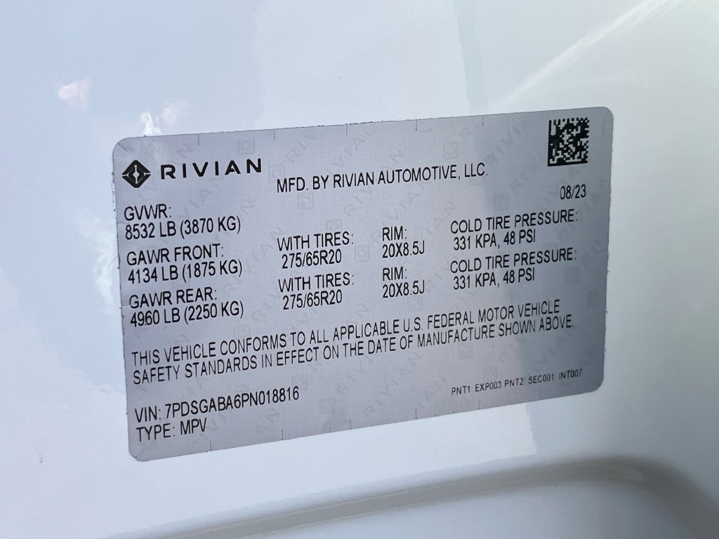 Used 2023 Rivian R1S Adventure Quad AWD/4WD image 34