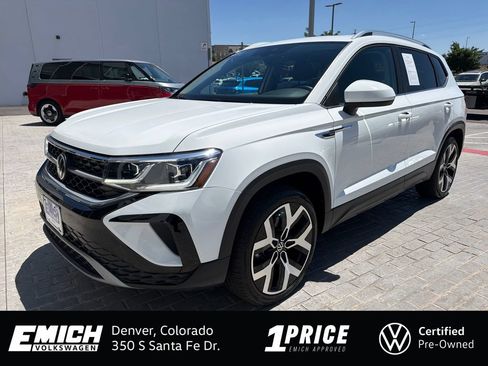 Certified 2023 Volkswagen Taos SEL AWD/4WD image 1