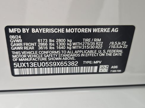 Used 2025 BMW X5 sDrive40i w/ M Sport Package RWD image 38