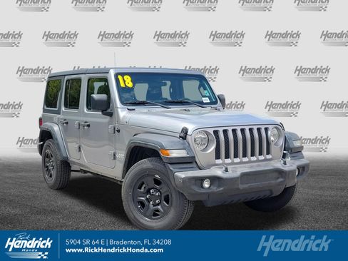 Used 2018 Jeep Wrangler Unlimited Sport AWD/4WD image 1