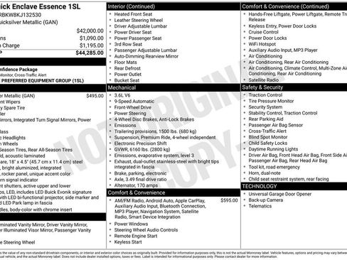 Used 2019 Buick Enclave Essence image 6