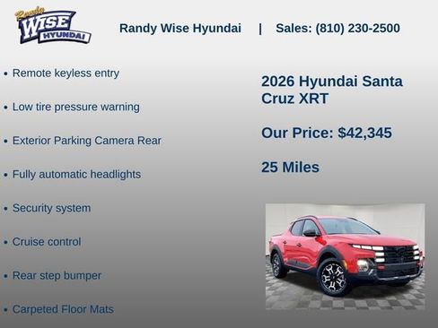 New 2026 Hyundai Santa Cruz XRT AWD/4WD image 10
