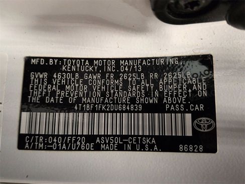 Used 2013 Toyota Camry SE image 29