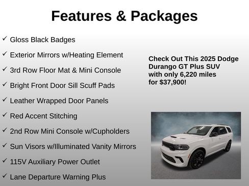 Used 2025 Dodge Durango GT AWD/4WD image 17