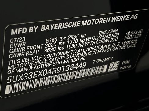 Certified 2024 BMW X6 xDrive40i w/ Premium Package AWD/4WD image 24