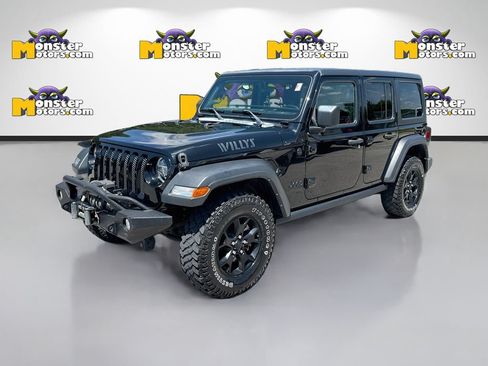 Used 2021 Jeep Wrangler Unlimited Sport AWD/4WD image 1