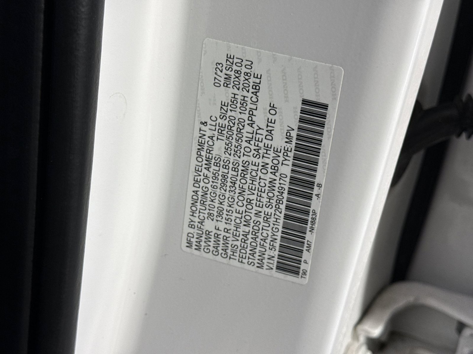Used 2023 Honda Pilot Touring image 38