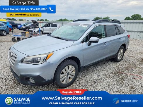 Used 2017 Subaru Outback 2.5i Premium AWD/4WD image 1