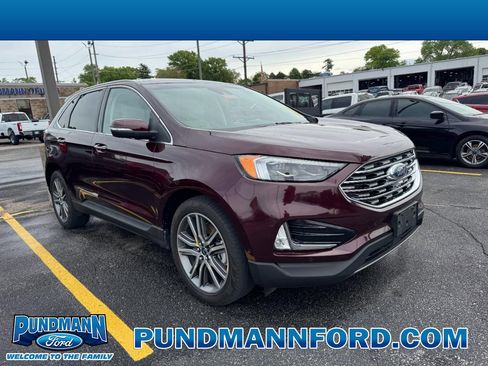 Used 2019 Ford Edge Titanium w/ Equipment Group 301A AWD/4WD image 1