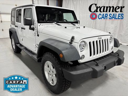 Used 2016 Jeep Wrangler Unlimited Sport w/ Quick Order Package 24S AWD/4WD image 1