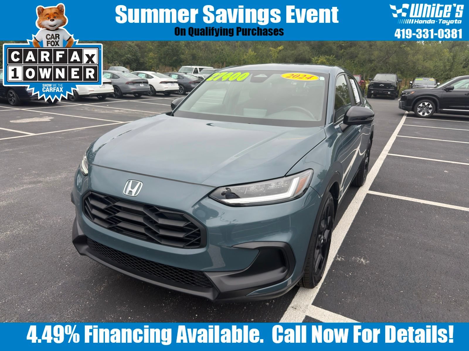 Used 2024 Honda HR-V Sport image 1