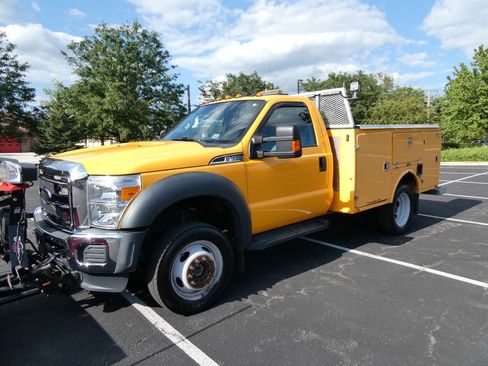 Used 2015 Ford F450 XLT w/ Snow Plow Prep Package AWD/4WD image 2
