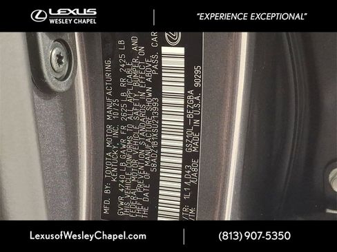 New 2025 Lexus ES 350 w/ Premium Package image 33