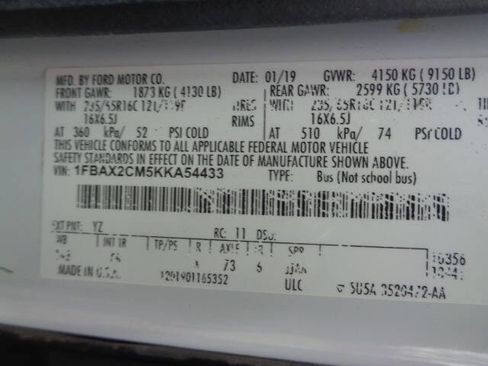 Used 2019 Ford Transit 350 XLT image 28