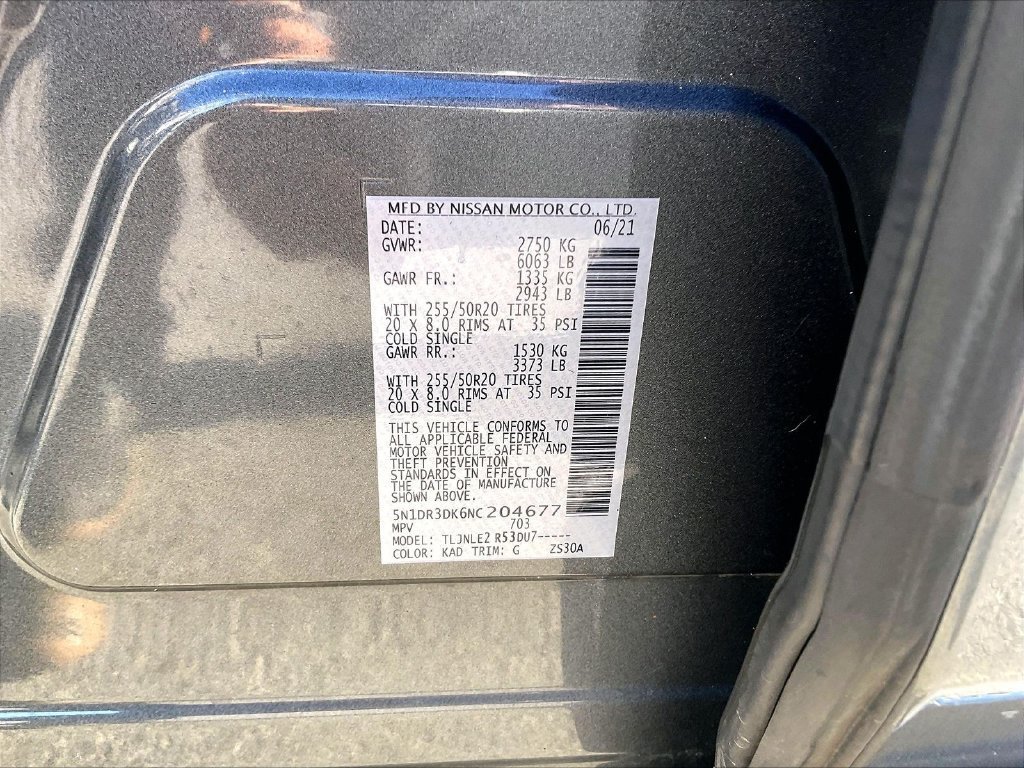 Used 2022 Nissan Pathfinder Platinum w/ Cargo Package AWD/4WD image 34