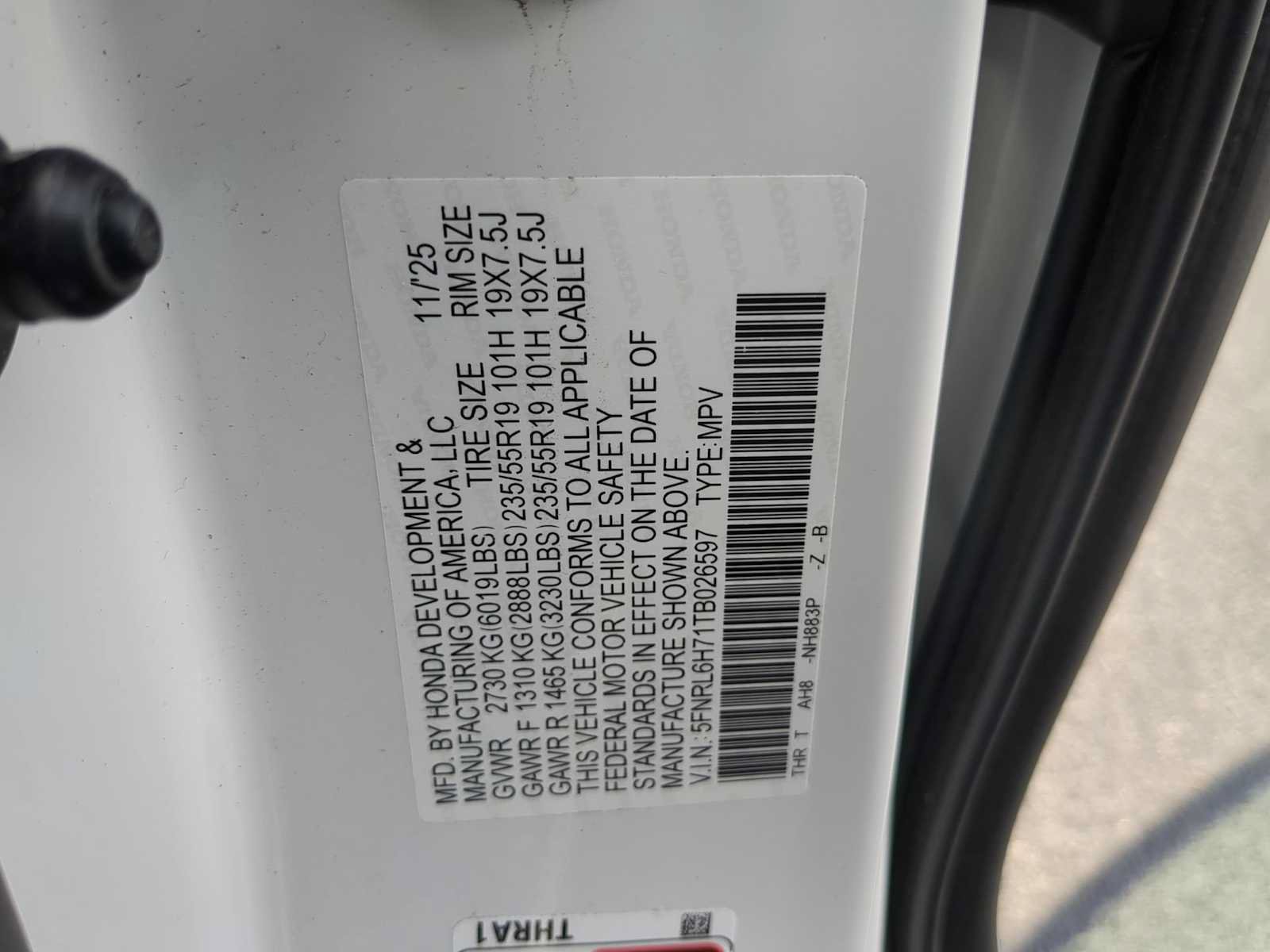New 2026 Honda Odyssey Sport-L image 31