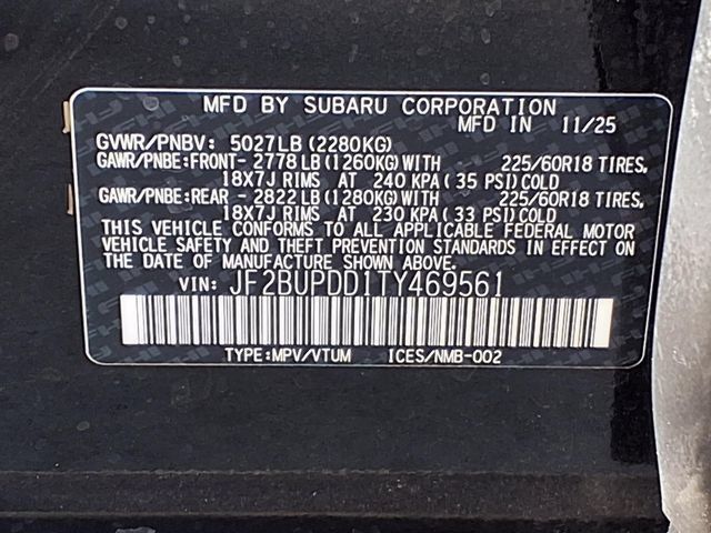 Certified 2026 Subaru Outback Limited AWD/4WD image 10