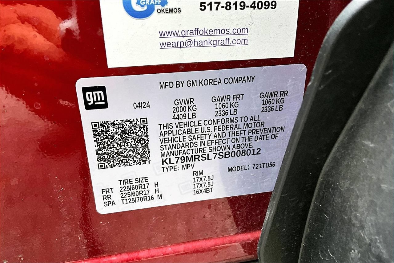Used 2025 Chevrolet TrailBlazer LT w/ Convenience Package AWD/4WD image 16