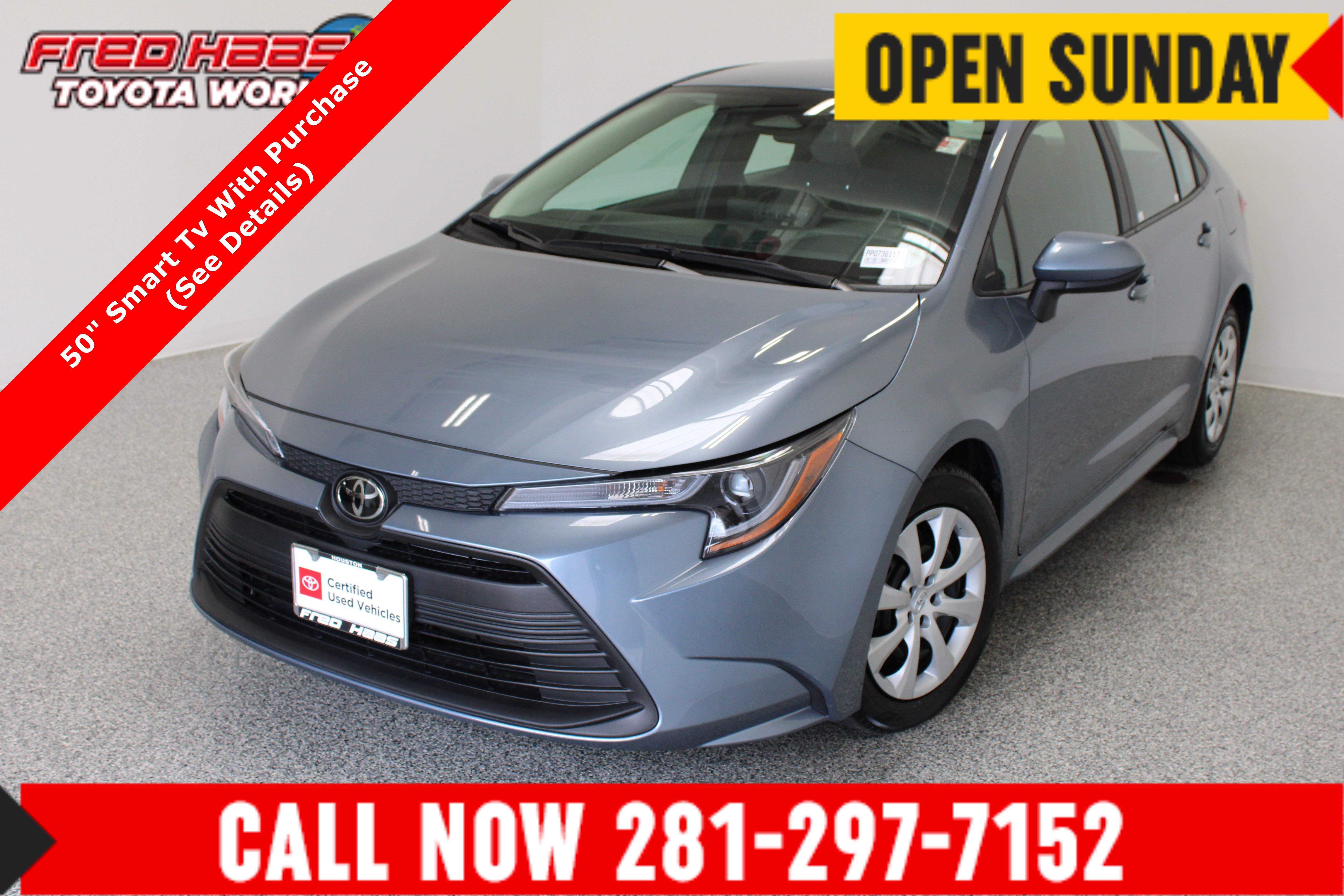 Certified 2023 Toyota Corolla LE FWD image 1