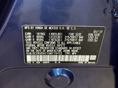 Used 2017 Honda HR-V EX-L image 37