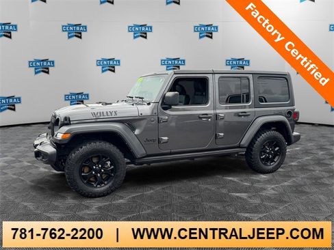 Certified 2023 Jeep Wrangler Willys Wheeler image 1