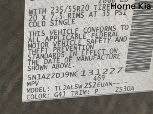 Used 2022 Nissan Murano Platinum w/ Cargo Package FWD image 35