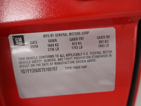 Used 2007 Chevrolet Corvette Coupe w/ Preferred Equipment Group RWD image 44