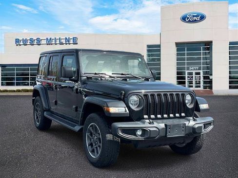 Used 2021 Jeep Wrangler Unlimited Sahara AWD/4WD image 1
