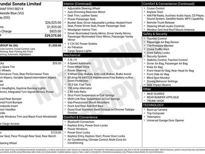 Used 2015 Hyundai Sonata Limited w/ Option Group 06