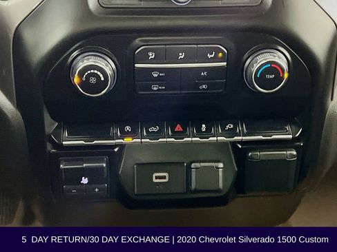 Used 2020 Chevrolet Silverado 1500 Custom w/ Custom Value Package AWD/4WD image 21