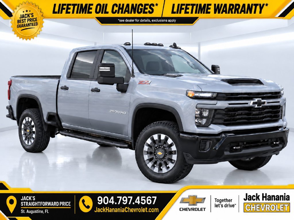 New 2026 Chevrolet Silverado 2500 Custom w/ Custom Value Package AWD/4WD image 1