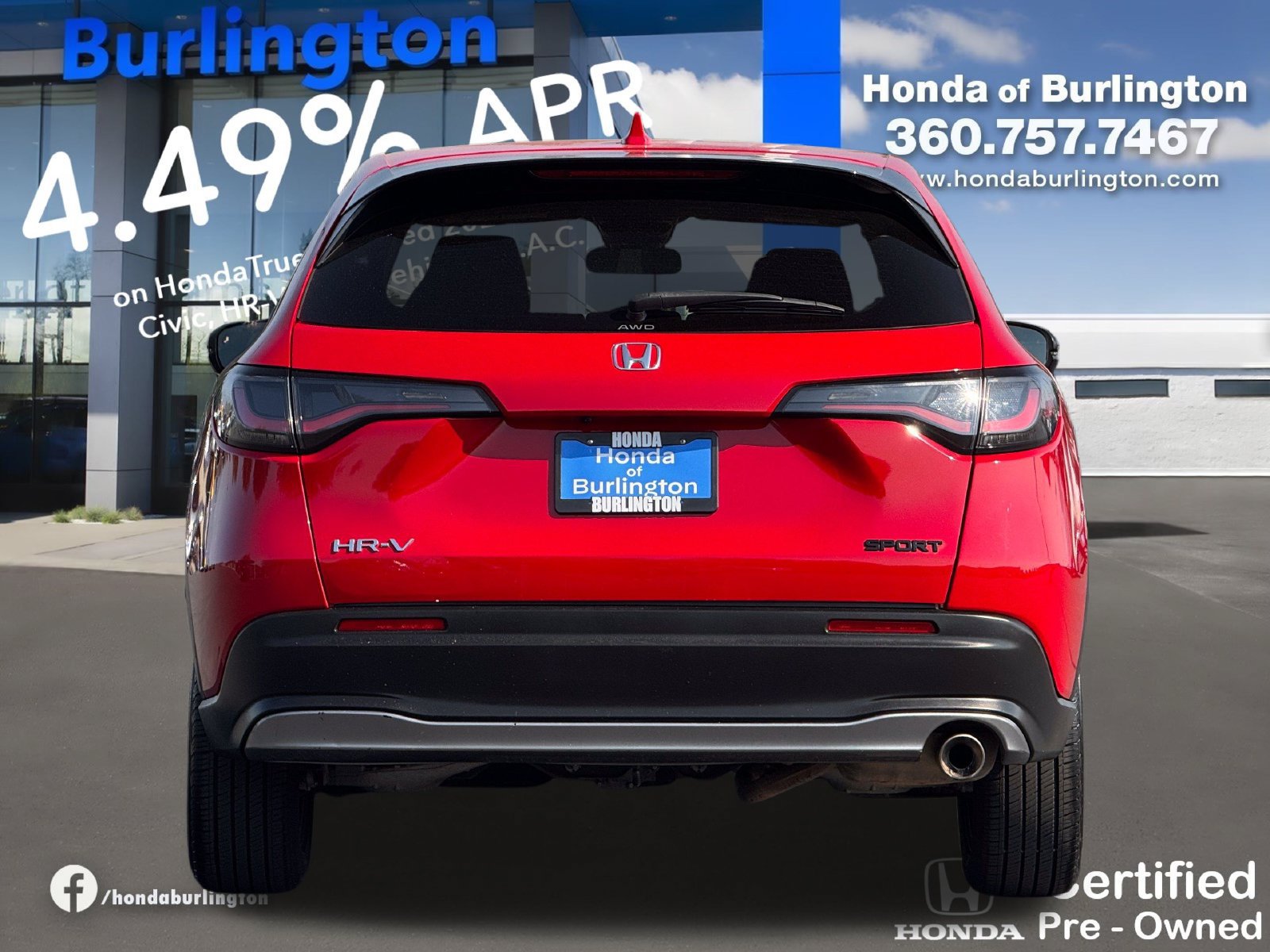 Certified 2023 Honda HR-V Sport image 6