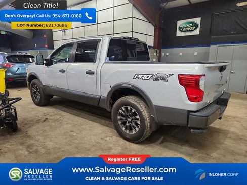 Used 2018 Nissan Titan PRO-4X w/ Pro-4x Utility Package AWD/4WD image 3