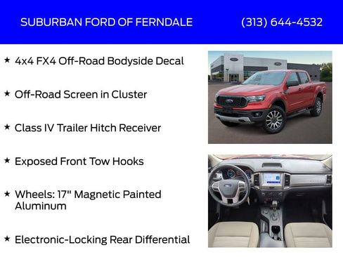 Used 2019 Ford Ranger XLT w/ Equipment Group 302A Luxury image 17