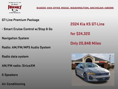 Used 2024 Kia K5 GT-Line image 10