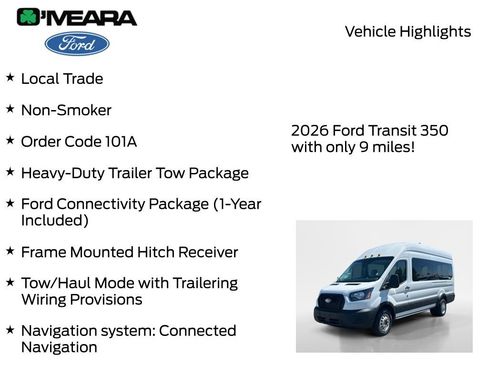 Used 2026 Ford Transit 350 148 High Roof Extended DRW AWD/4WD image 7