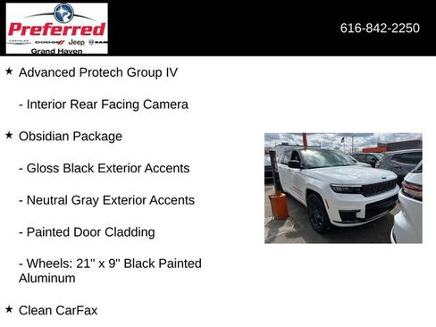 Used 2025 Jeep Grand Cherokee L Summit AWD/4WD image 18
