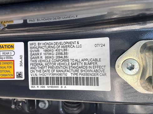 Certified 2024 Honda Accord EX image 18