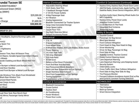 New 2026 Hyundai Tucson SE image 29