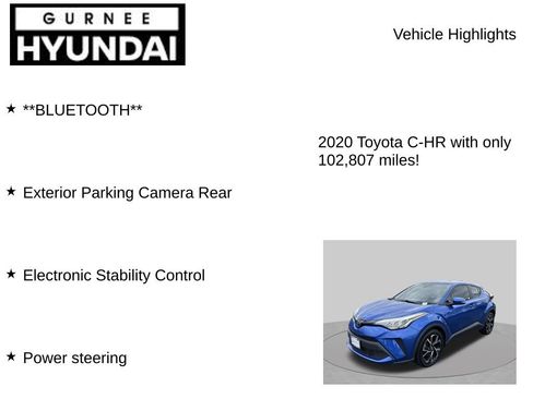 Used 2020 Toyota C-HR XLE FWD image 7