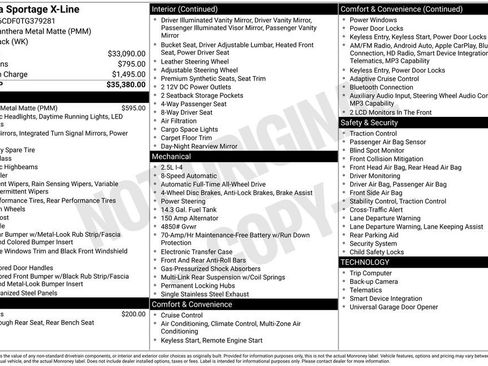 Certified 2026 Kia Sportage X-Line AWD/4WD image 24
