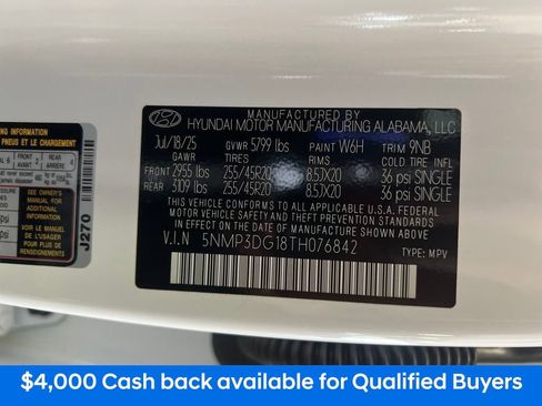 New 2026 Hyundai Santa Fe Limited image 35