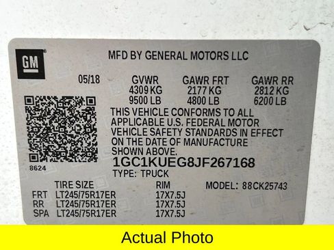 Used 2018 Chevrolet Silverado 2500 W/T w/ WT Convenience Package image 41