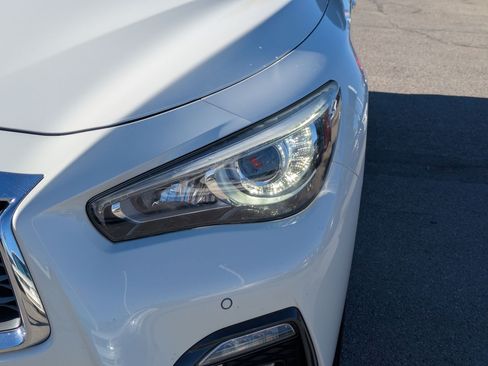 Used 2019 INFINITI Q50 Red Sport 400 w/ Sensory Package RWD image 12
