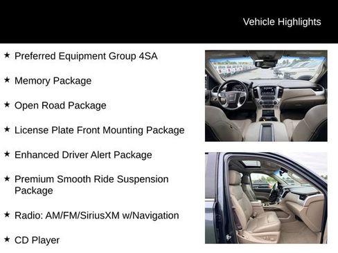 Certified 2019 GMC Yukon SLT w/ Open Road Package AWD/4WD image 12