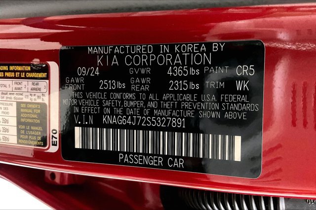 Used 2025 Kia K5 GT-Line w/ GT-Line Premium Package FWD image 43