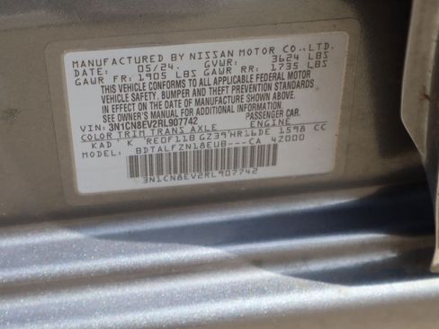 Used 2024 Nissan Versa SV FWD image 27