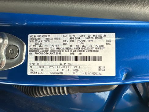 Used 2020 Ford Escape SE AWD/4WD image 18