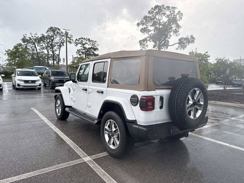 Used 2021 Jeep Wrangler Unlimited Sahara w/ Safety Group AWD/4WD image 3